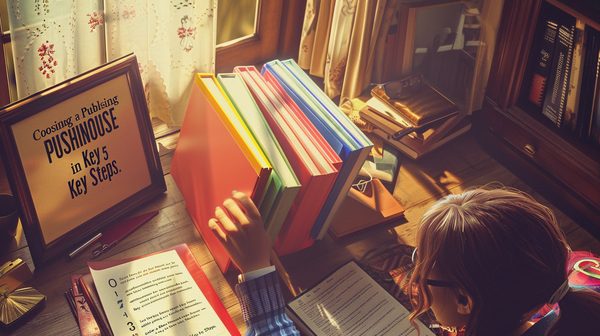 Choisir sa maison d'édition en 5 étapes clés